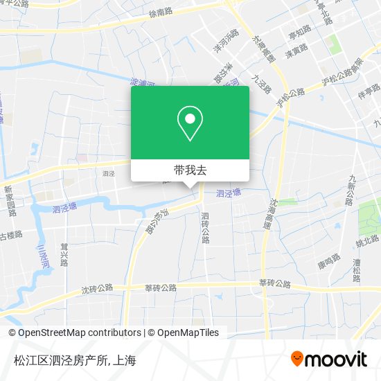 松江区泗泾房产所地图