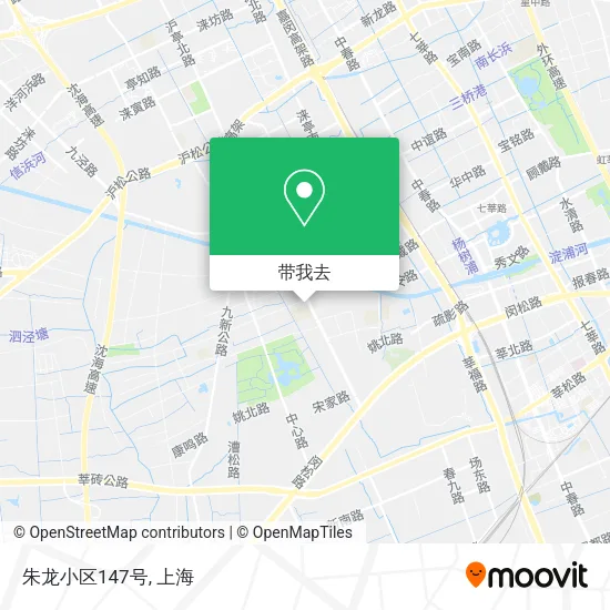 朱龙小区147号地图