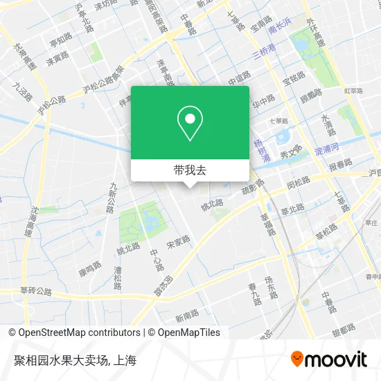 聚相园水果大卖场地图