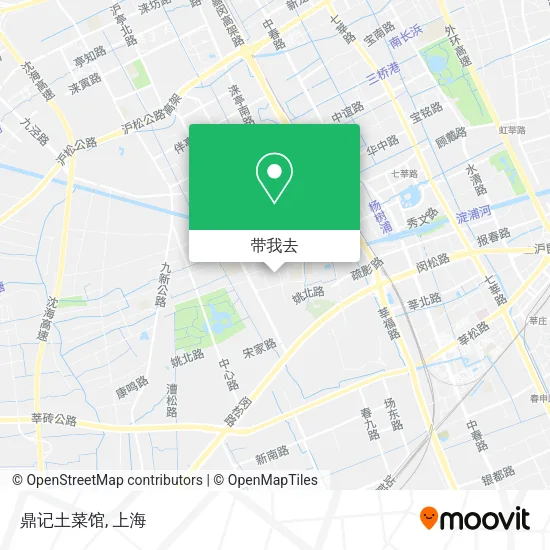 鼎记土菜馆地图