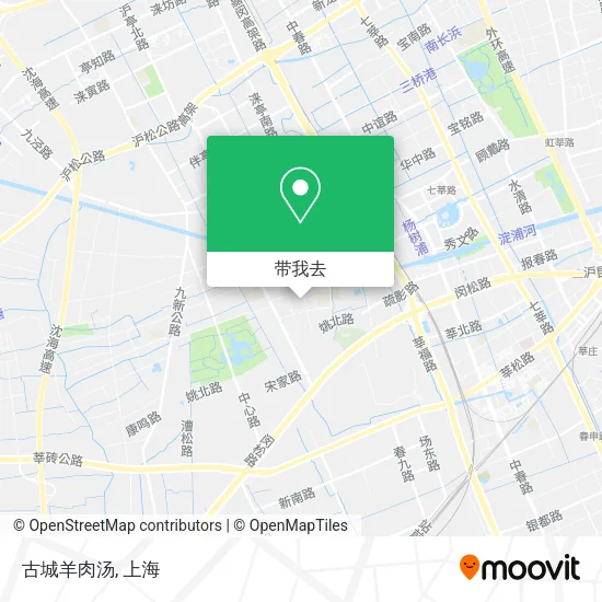 古城羊肉汤地图