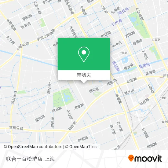 联合一百松沪店地图