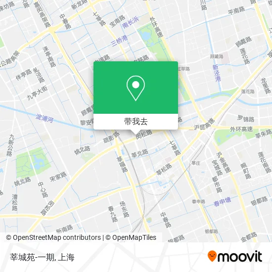 莘城苑-一期地图