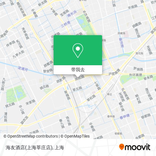 海友酒店(上海莘庄店)地图
