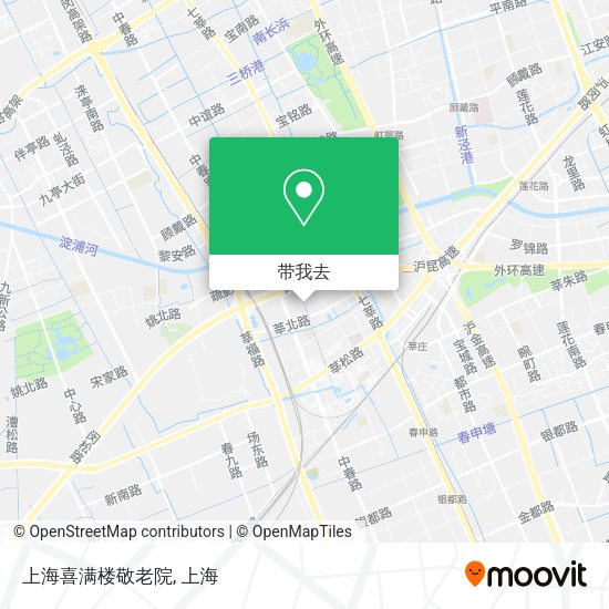 上海喜满楼敬老院地图
