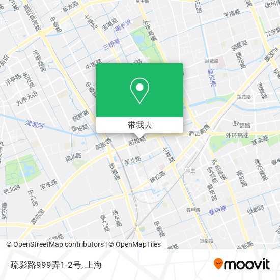 疏影路999弄1-2号地图