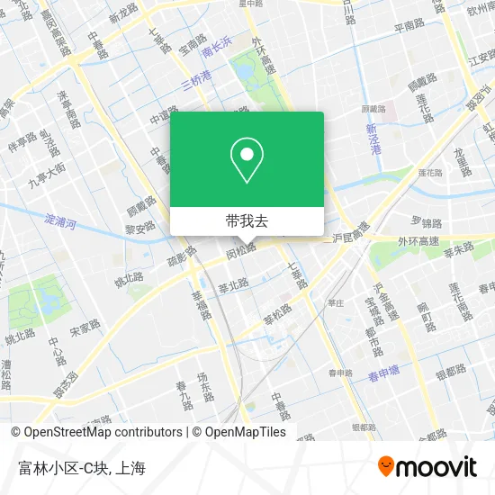 富林小区-C块地图