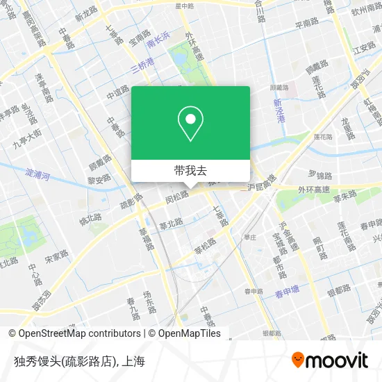 独秀馒头(疏影路店)地图