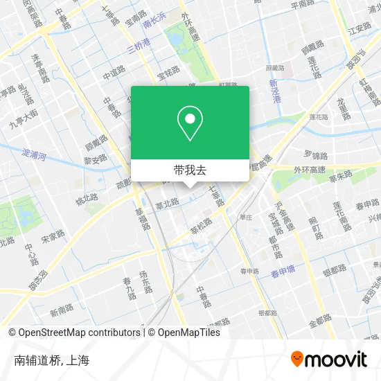 南辅道桥地图