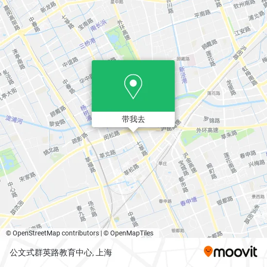 公文式群英路教育中心地图