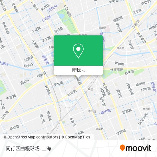 闵行区曲棍球场地图