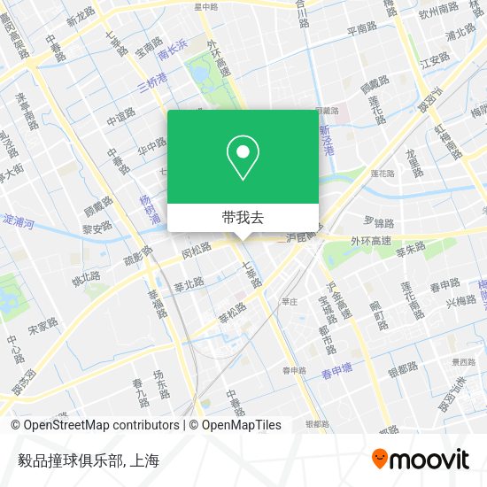 毅品撞球俱乐部地图