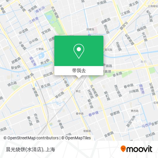 晨光烧饼(水清店)地图