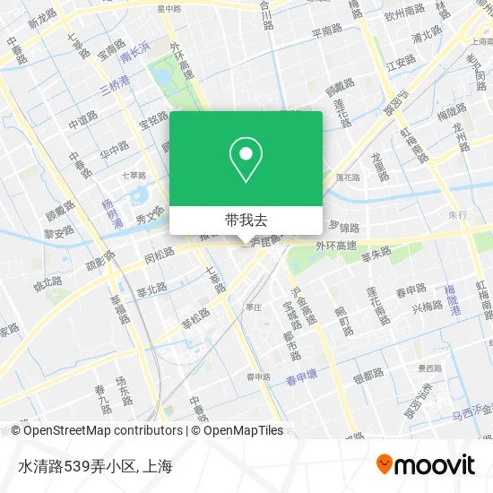 水清路539弄小区地图