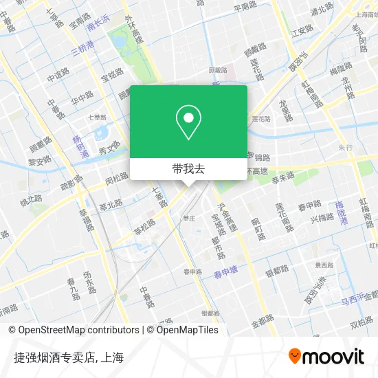 捷强烟酒专卖店地图