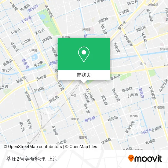 莘庄2号美食料理地图