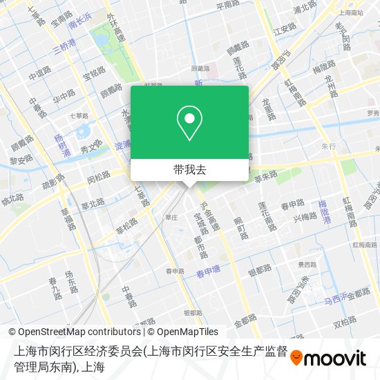 上海市闵行区经济委员会(上海市闵行区安全生产监督管理局东南)地图