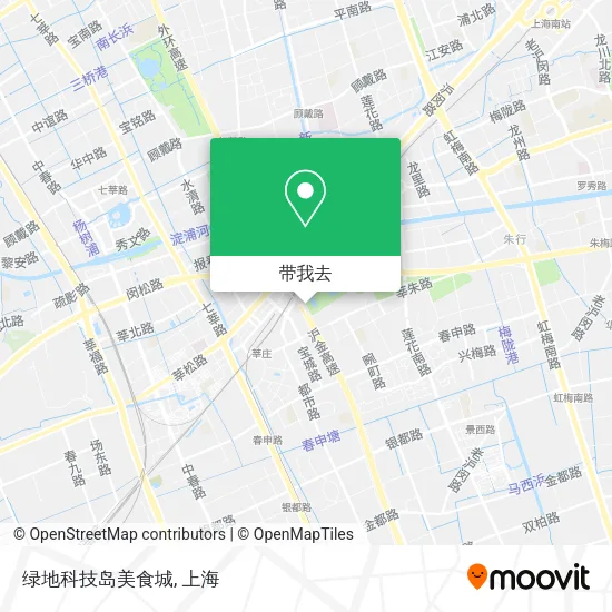 绿地科技岛美食城地图