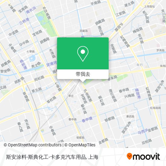 斯安涂料-斯典化工-卡多克汽车用品地图