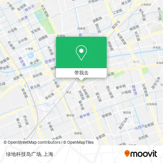 绿地科技岛广场地图