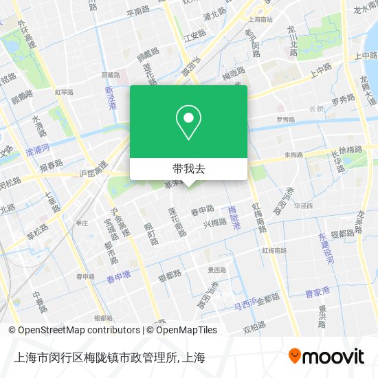 上海市闵行区梅陇镇市政管理所地图