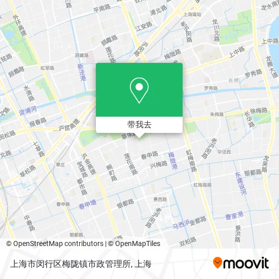 上海市闵行区梅陇镇市政管理所地图