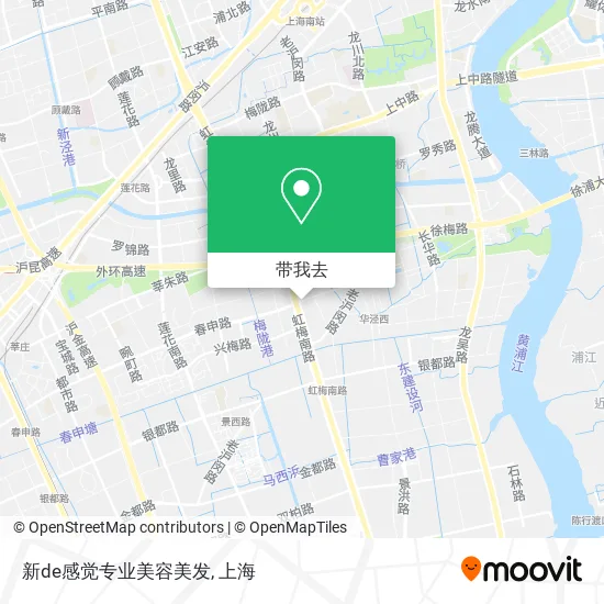 新de感觉专业美容美发地图