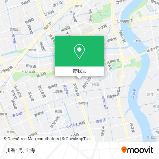 川香1号地图