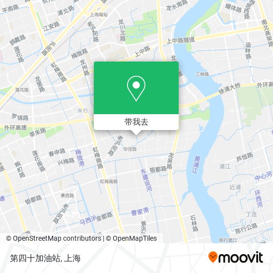 第四十加油站地图