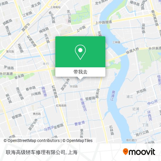 联海高级轿车修理有限公司地图