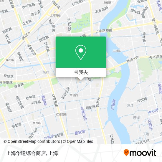 上海华建综合商店地图