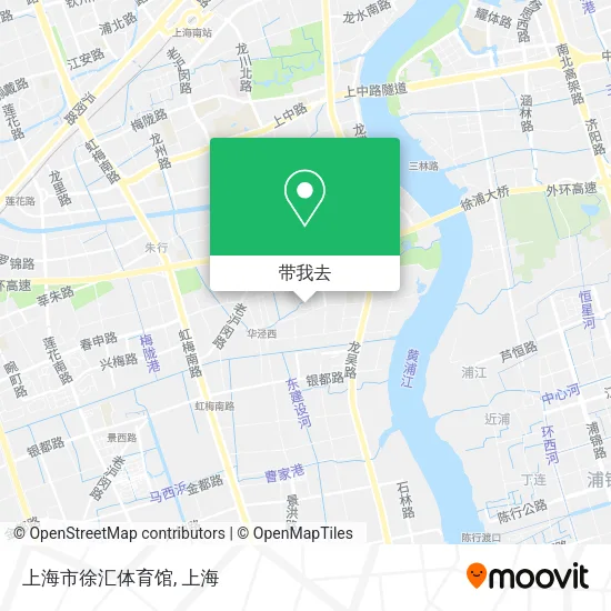 上海市徐汇体育馆地图