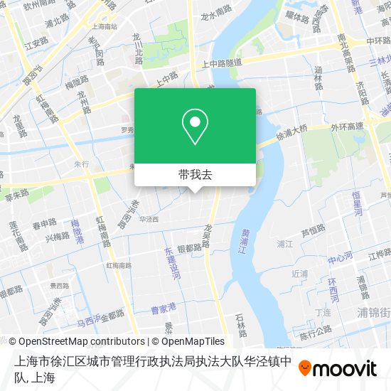 上海市徐汇区城市管理行政执法局执法大队华泾镇中队地图