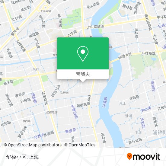 华径小区地图