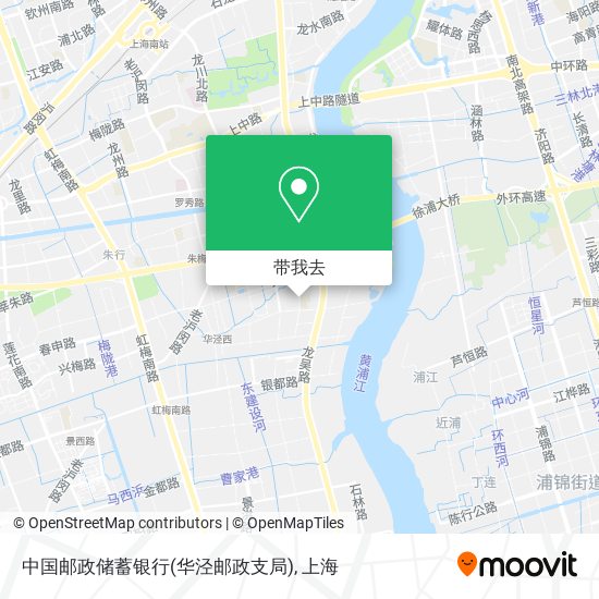 中国邮政储蓄银行(华泾邮政支局)地图