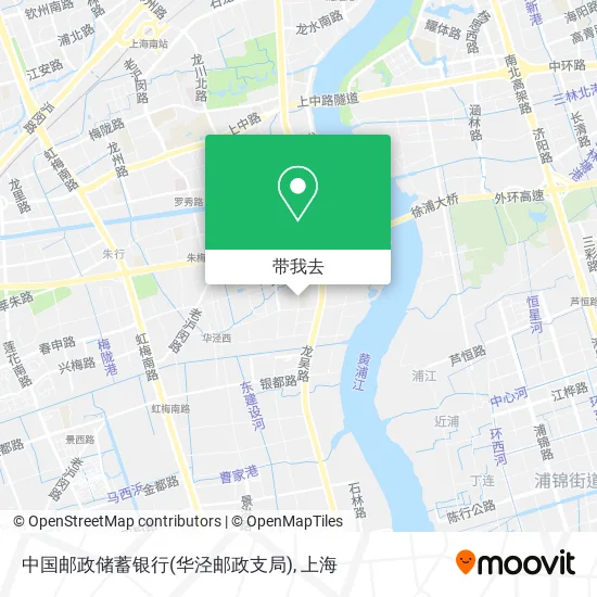 中国邮政储蓄银行(华泾邮政支局)地图