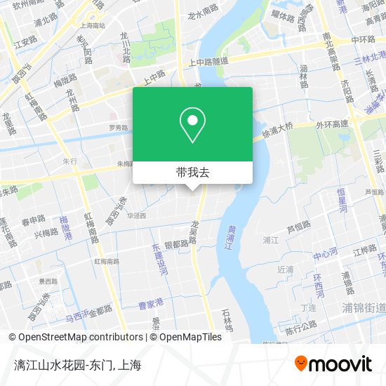 漓江山水花园-东门地图