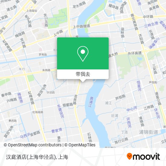 汉庭酒店(上海华泾店)地图