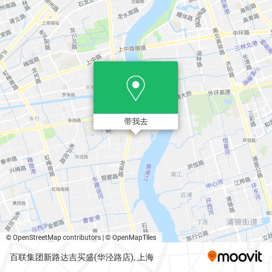 百联集团新路达吉买盛(华泾路店)地图