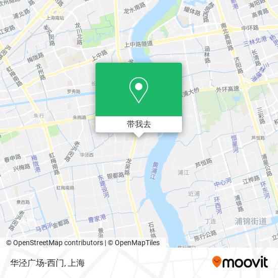 华泾广场-西门地图