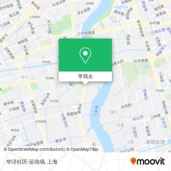 华泾社区-运动场地图