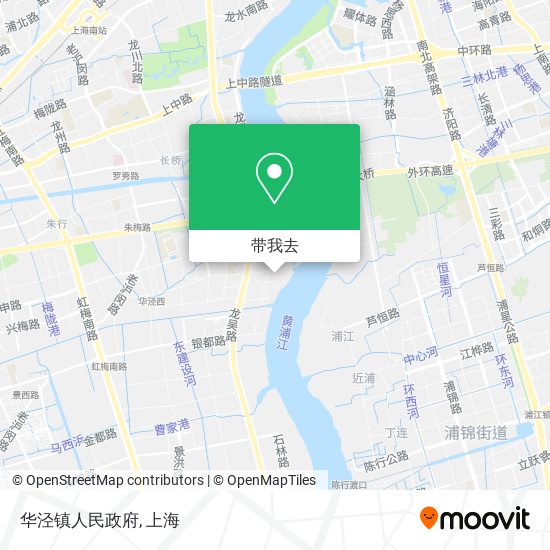 华泾镇人民政府地图