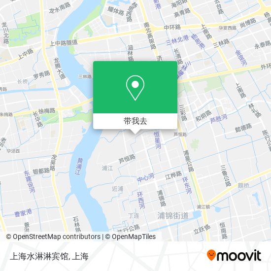 上海水淋淋宾馆地图