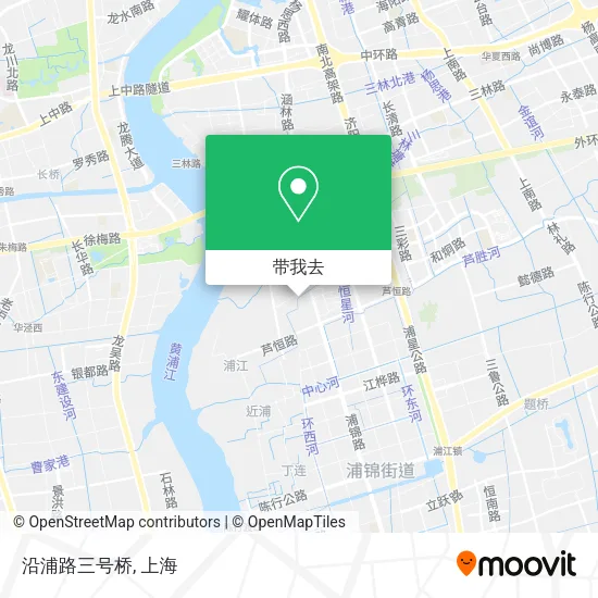 沿浦路三号桥地图