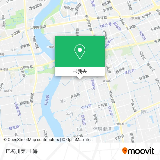 巴蜀川菜地图