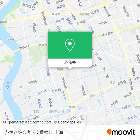 芦恒路综合客运交通枢纽地图