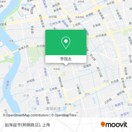 如海超市(和炯路店)地图