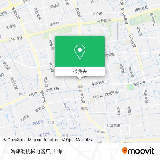 上海康劲机械电器厂地图