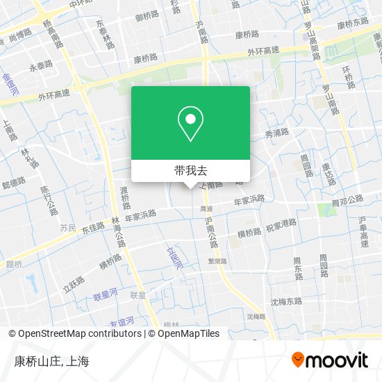 康桥山庄地图