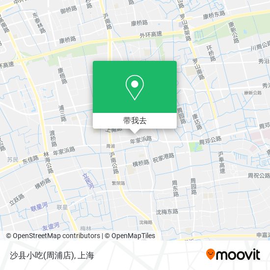 沙县小吃(周浦店)地图